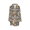 Sushi Print Design LKS302 Women's Fleece Robe