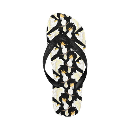 Cockatoo Print Design LKS402 Flip Flops