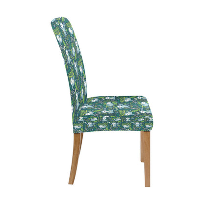 Sloth Print Design LKS304 Dining Chair Slipcover