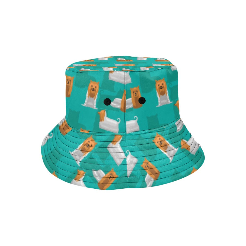 Silky Terriers Print Design LKS301 Unisex Bucket Hat