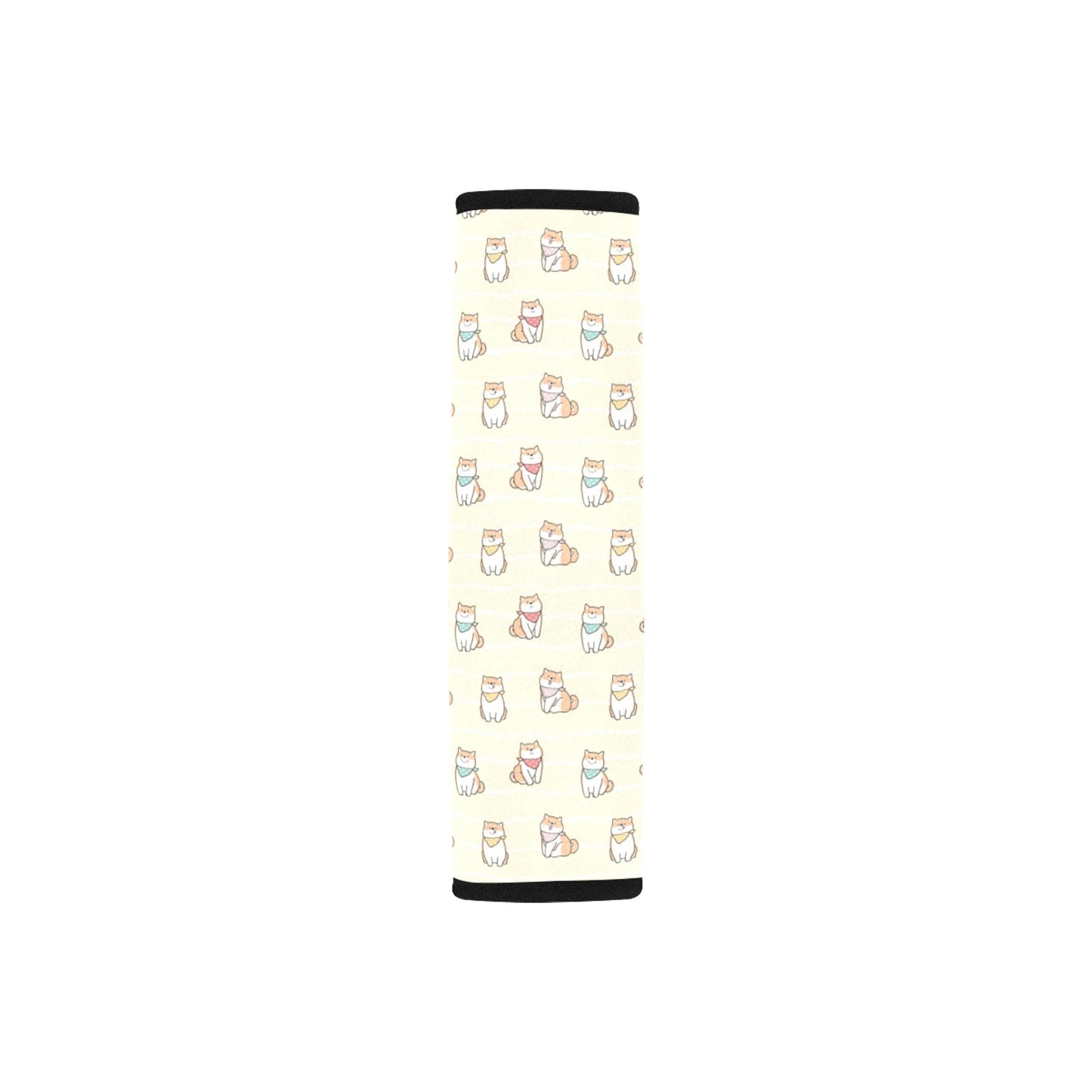 Shiba Inu Print Design LKS306 Car Seat Belt Cover