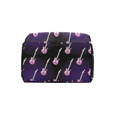 Electric Guitar Print Design LKS405 Diaper Bag Backpack