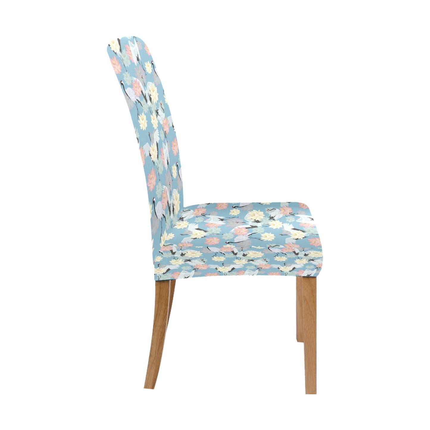 Water Lily Print Design LKS304 Dining Chair Slipcover