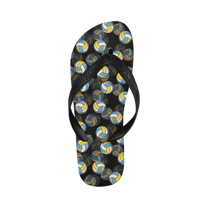 Volleyball Print Design LKS302 Flip Flops