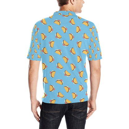 Taco Print Design LKS301 Men Polo Shirt