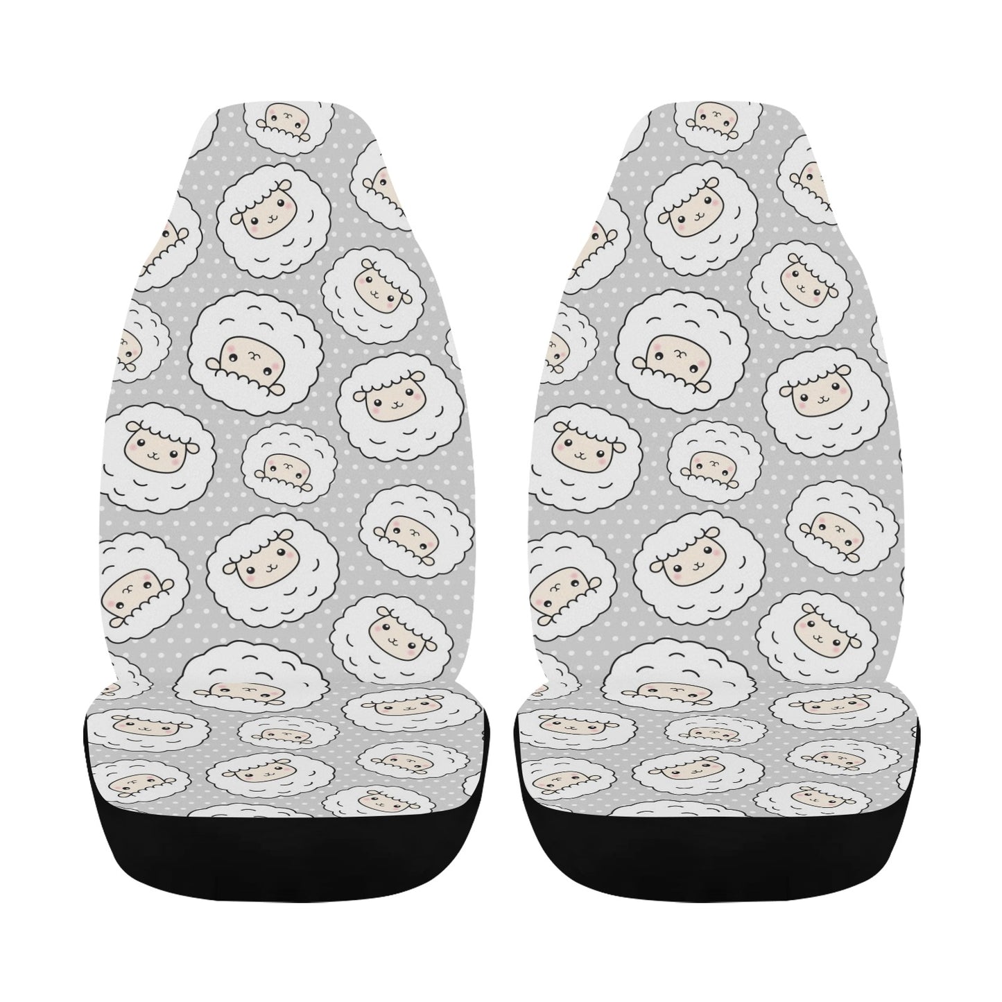 Sheep Print Design LKS401 Car Seat Covers