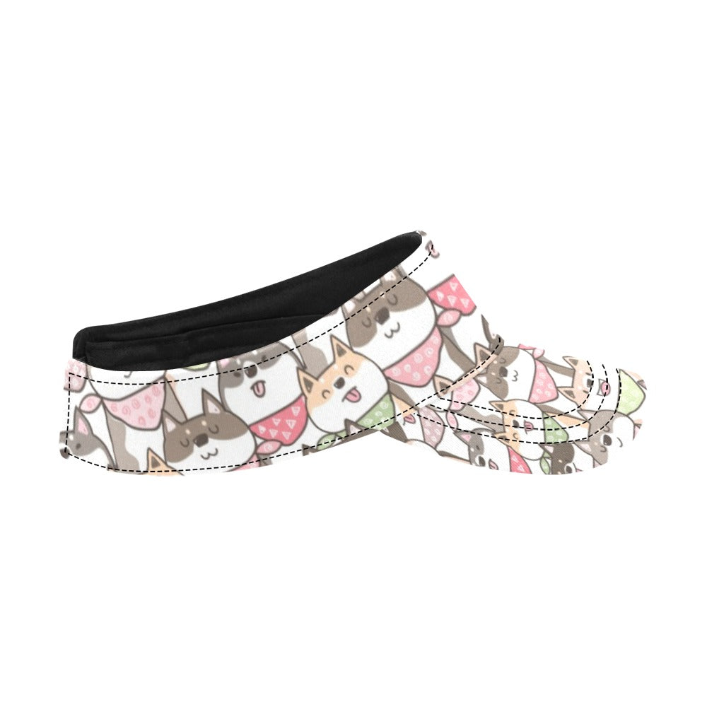 Shiba Inu Print Design LKS305 Unisex Sun Visor
