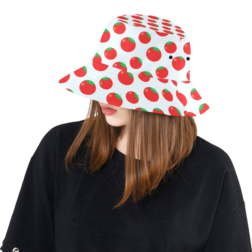 Tomato Print Design LKS307 Unisex Bucket Hat