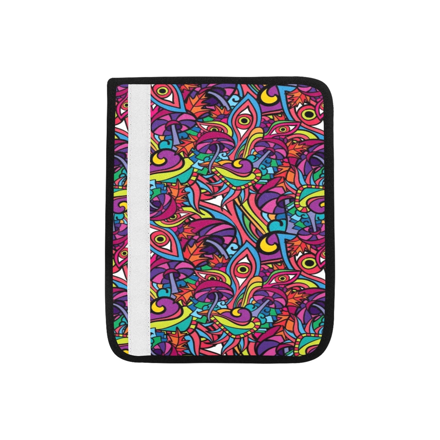 Trippy Print Design LKS302 Car Seat Belt Cover