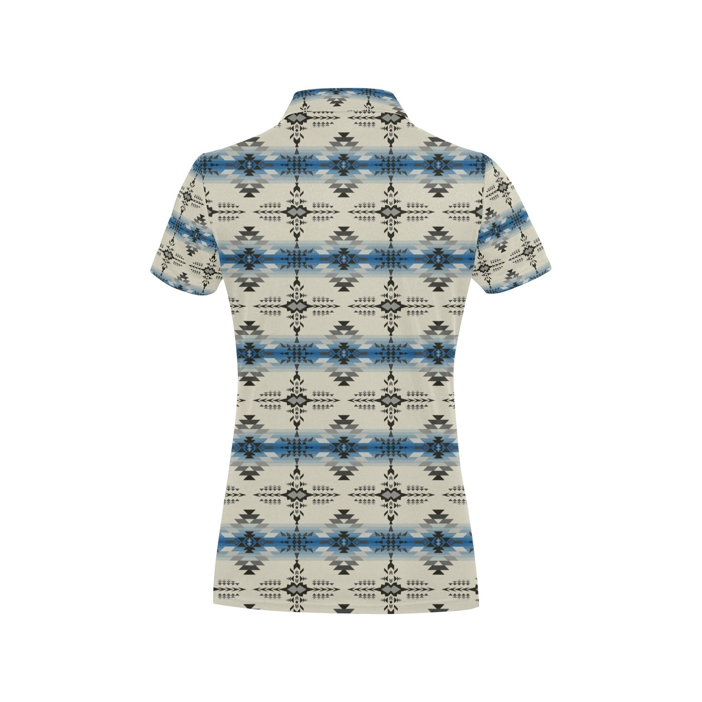 Southwest Pattern Print Design LKS304 Women's Polo Shirt