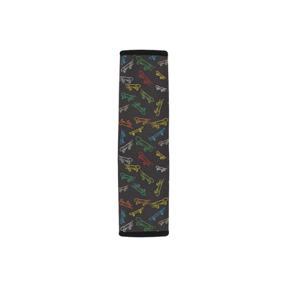 Skateboard Print Design LKS301 Car Seat Belt Cover