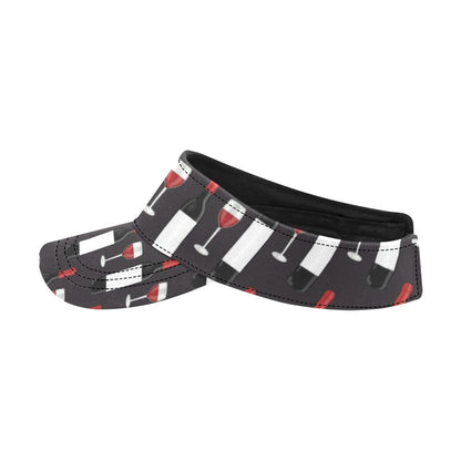 Wine Print Design LKS309 Unisex Sun Visor