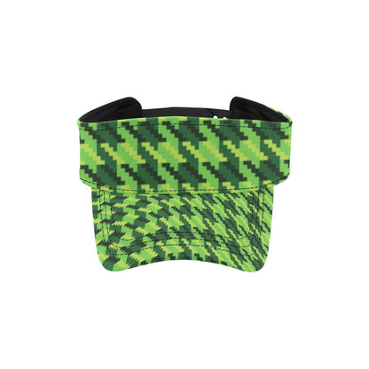 St Patricks Day Houndstooth Pattern Print LKS301 Unisex Sun Visor