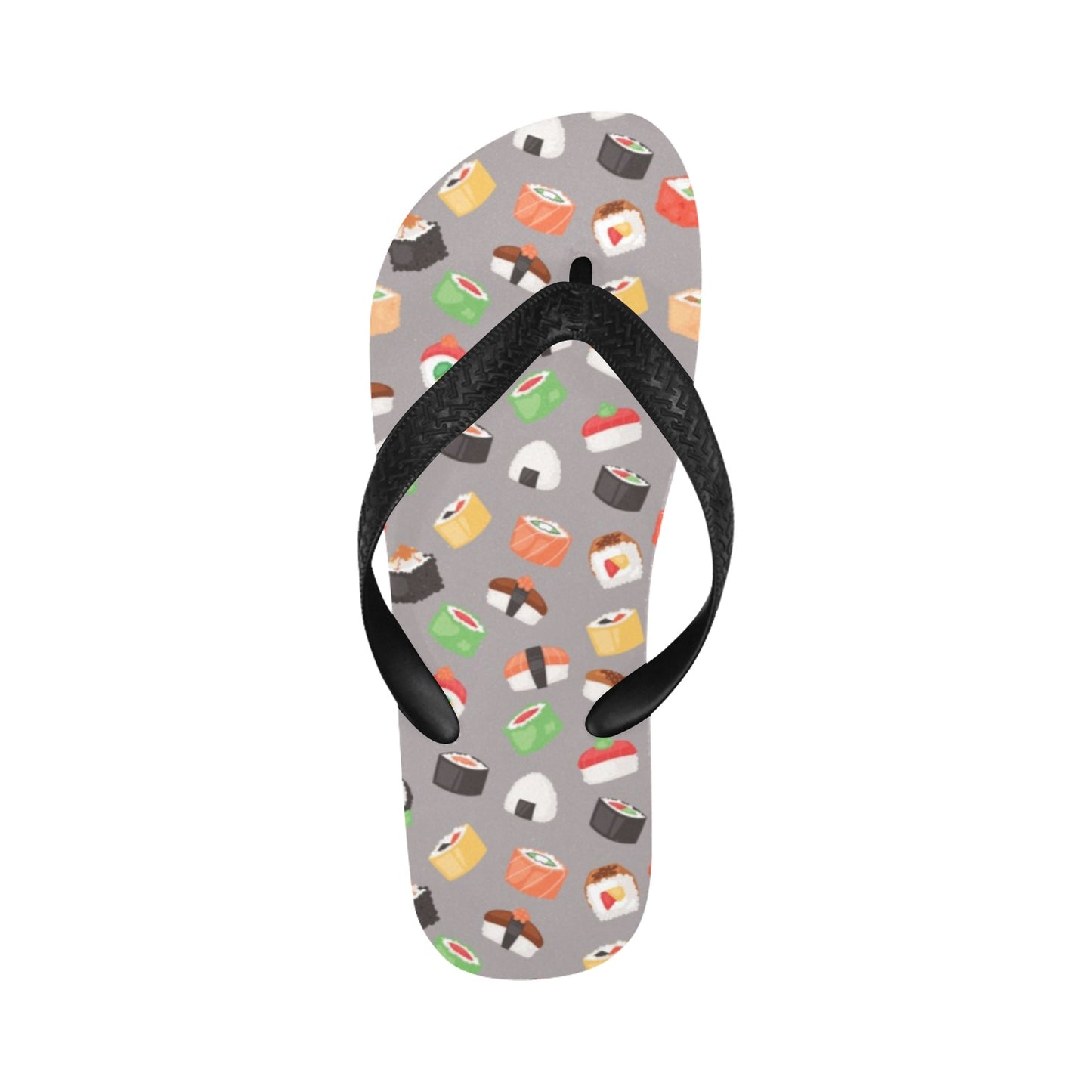 Sushi Print Design LKS307 Flip Flops