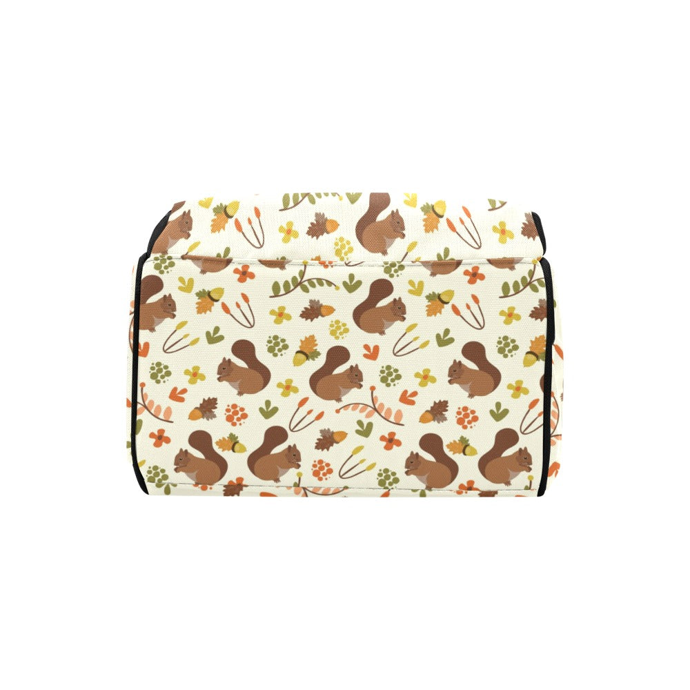 Squirrel Print Design LKS3010 Diaper Bag Backpack