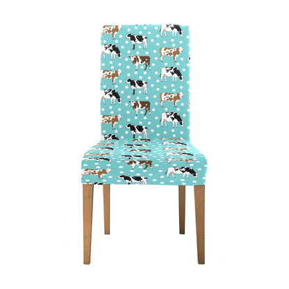 Cattle Print Design LKS405 Dining Chair Slipcover