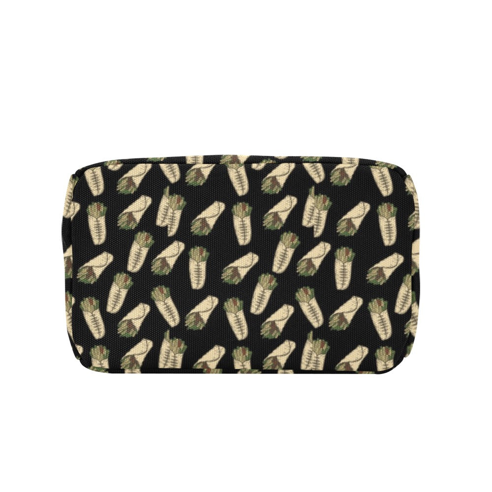 Burrito Print Design LKS303 Insulated Lunch Bag