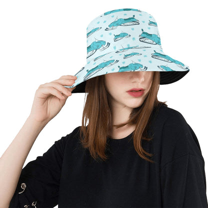 Snowmobile Print Design LKS301 Unisex Bucket Hat