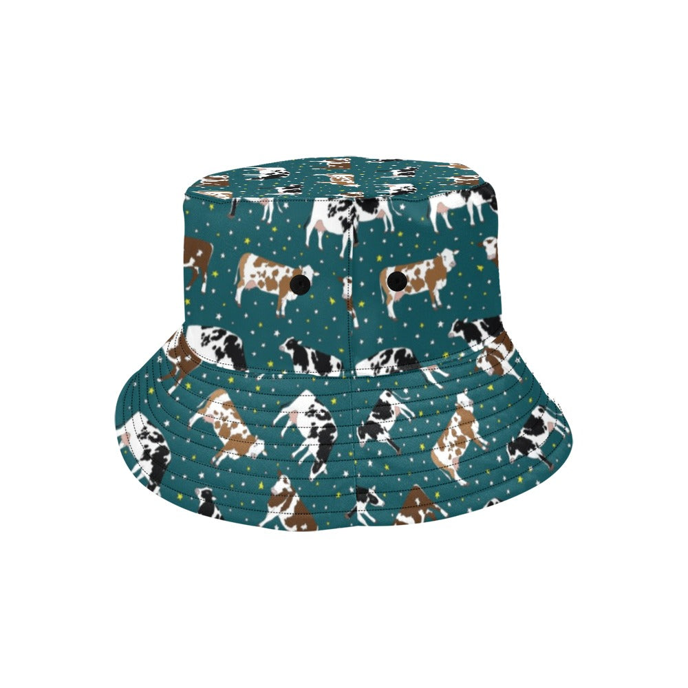 Cattle Print Design LKS404 Unisex Bucket Hat