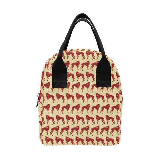 Whippets Print Design LKS301 Insulated Lunch Bag