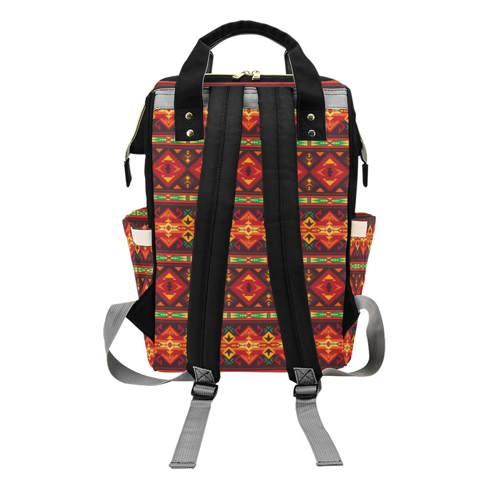 Southwest Pattern Print Design LKS309 Diaper Bag Backpack