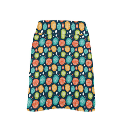 Swedish Themed Design 17" Golf & Pickleball Skort with Pockets