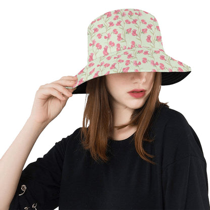Sweet Pea Print Design LKS301 Unisex Bucket Hat