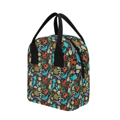 Underwater Animal Print Design LKS301 Insulated Lunch Bag