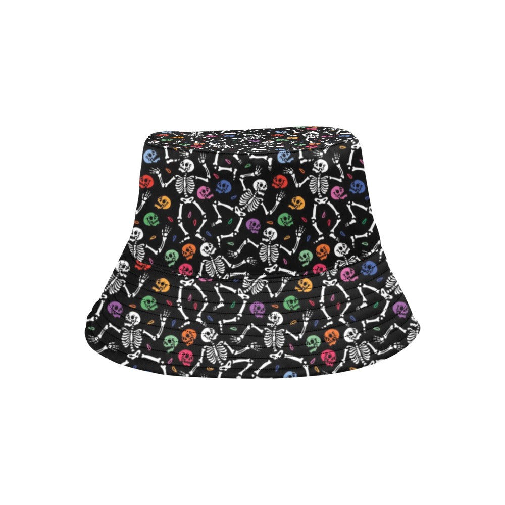 Skeleton Print Design LKS307 Unisex Bucket Hat