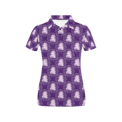 Virgo Print Design LKS301 Women's Polo Shirt