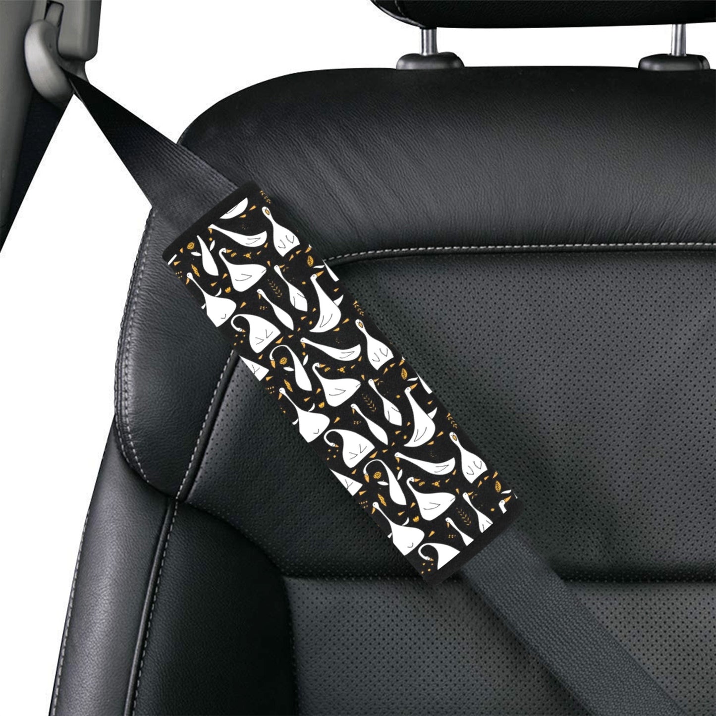 Goose Print Design LKS401 Car Seat Belt Cover