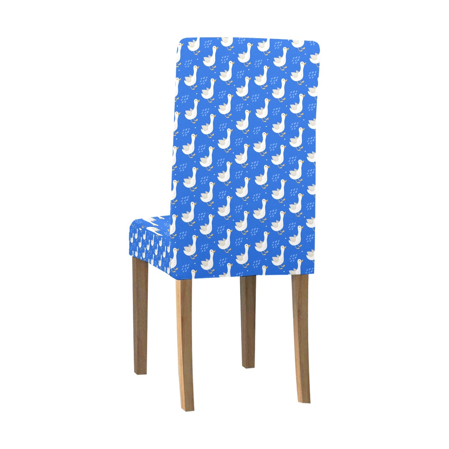 Goose Print Design LKS402 Dining Chair Slipcover
