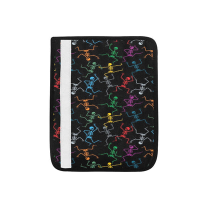 Skeleton Colorful Print Design LKS302 Car Seat Belt Cover