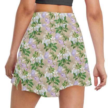 Sampaguita Print Design LKS302 17" Golf & Pickleball Skort with Pockets