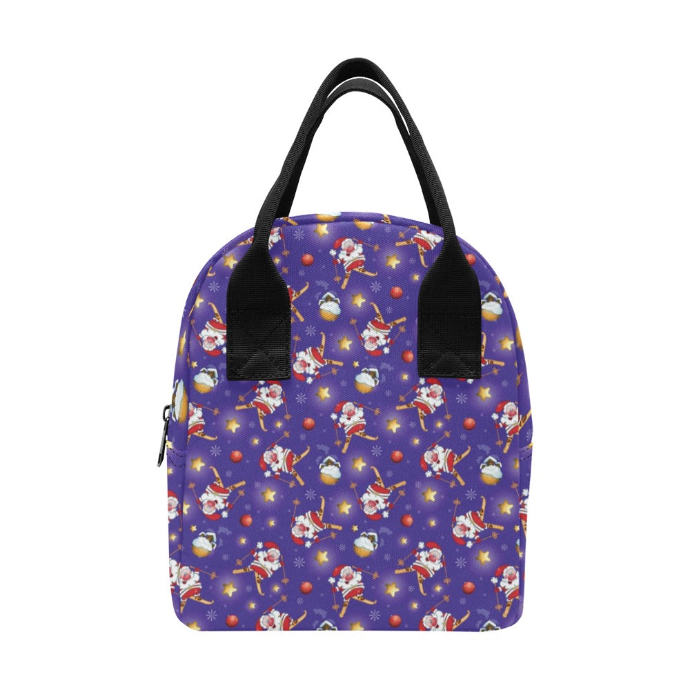 Ski Print Design LKS308 Insulated Lunch Bag