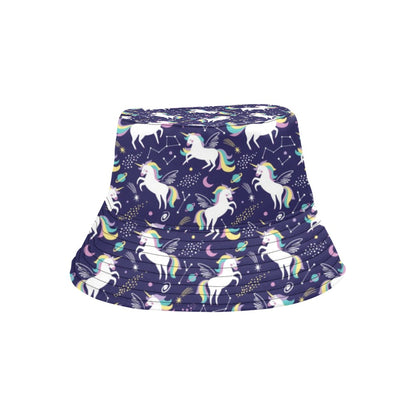Unicorn Print Design LKS305 Unisex Bucket Hat