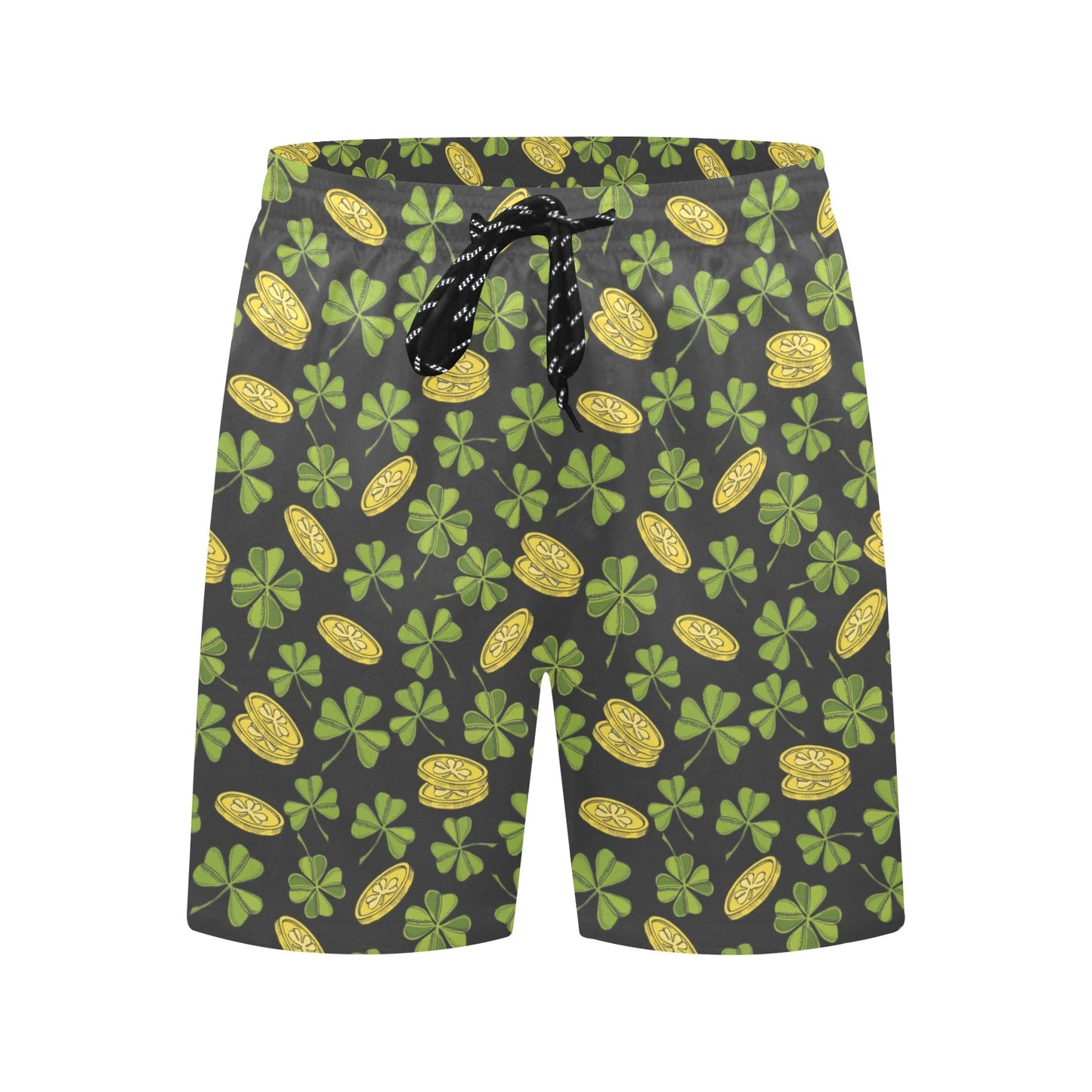 St Patricks Day Print Design LKS305 Men's Swim Trunks Beach Shorts