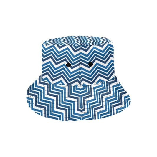 Chevron Print Design LKS403 Unisex Bucket Hat