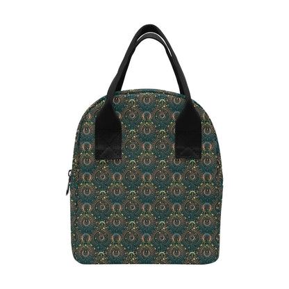 Sun Moon Print Design LKS307 Insulated Lunch Bag