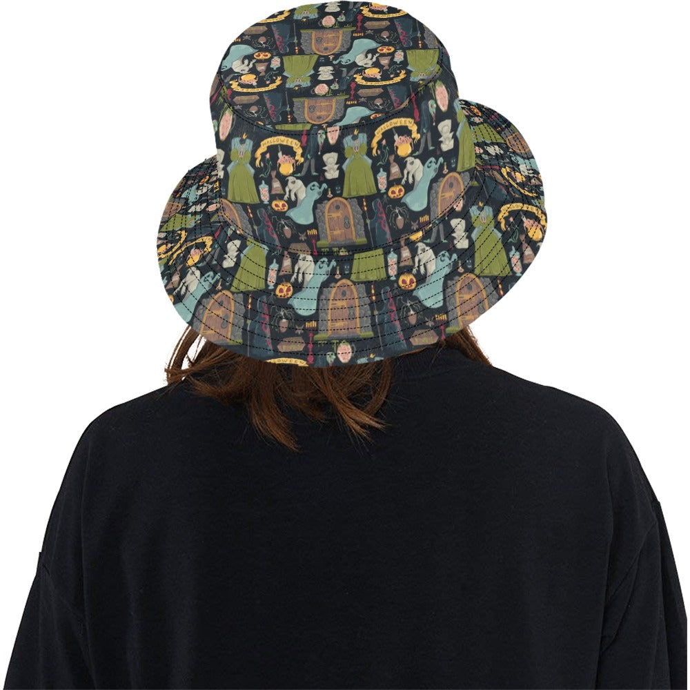 Creepy Halloween Print Design LKS304 Unisex Bucket Hat