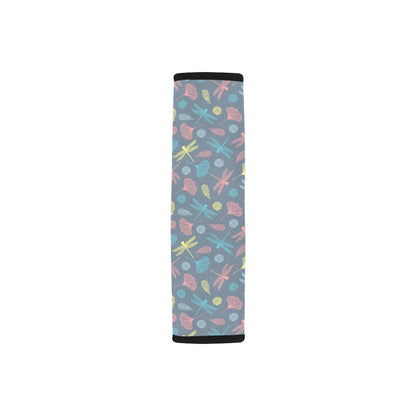 Dragonfly Print Design LKS403 Car Seat Belt Cover