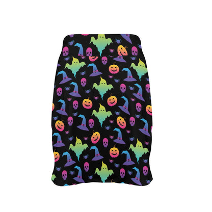 Halloween Print Design LKS404 17" Golf & Pickleball Skort with Pockets
