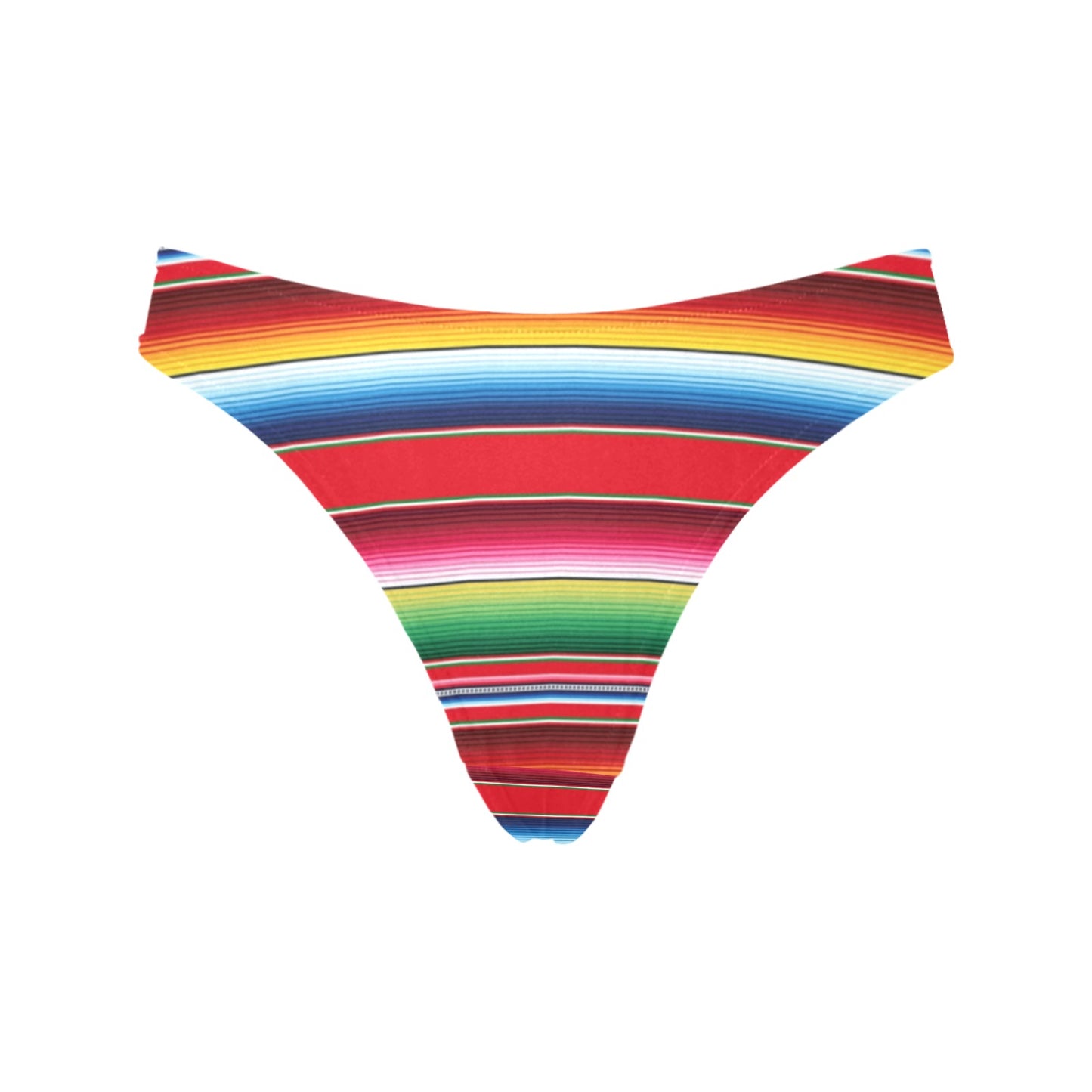Serape Pattern Women's Thongs
