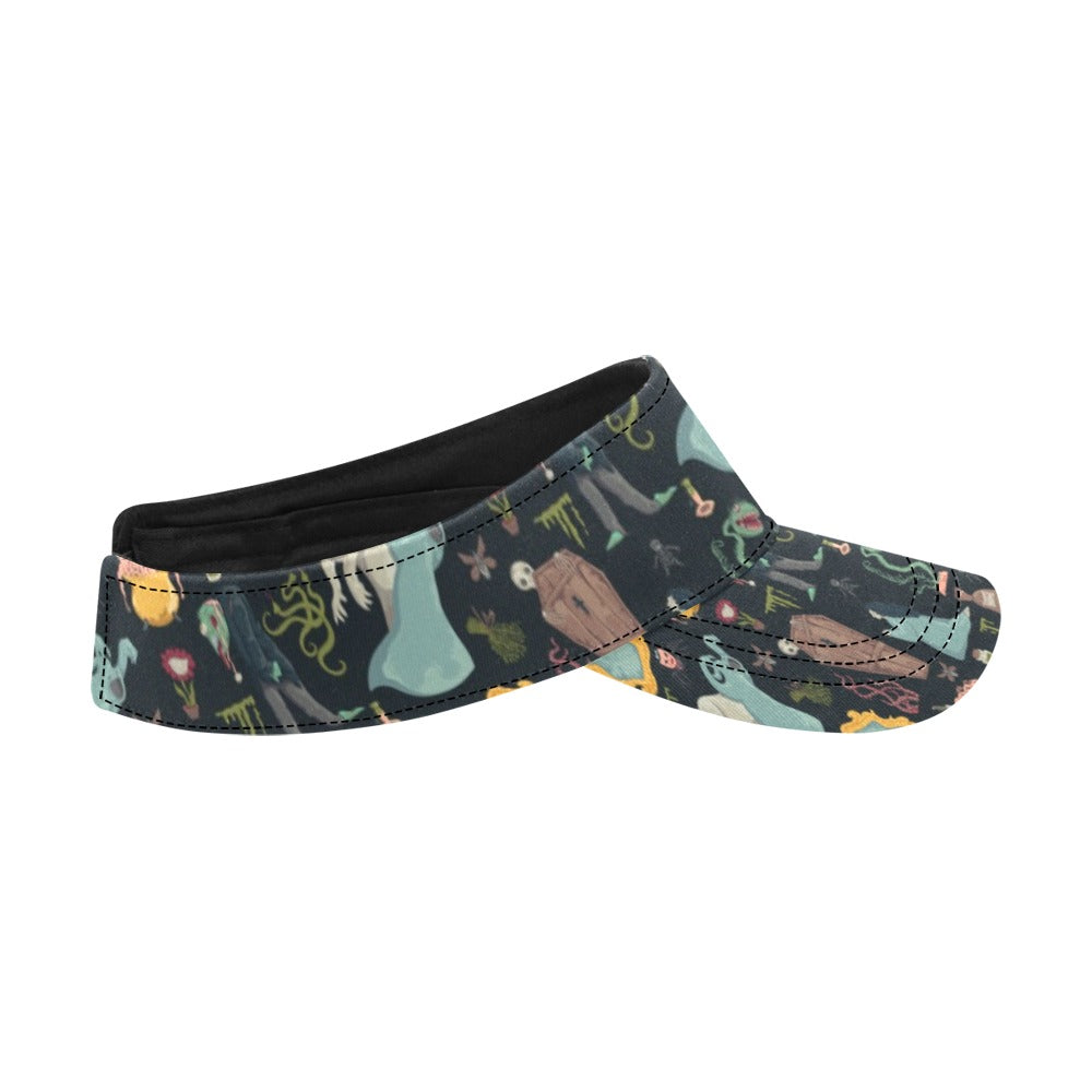 Creepy Print Design LKS303 Unisex Sun Visor