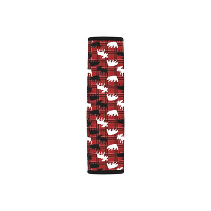 Moose Print Design LKS401 Car Seat Belt Cover