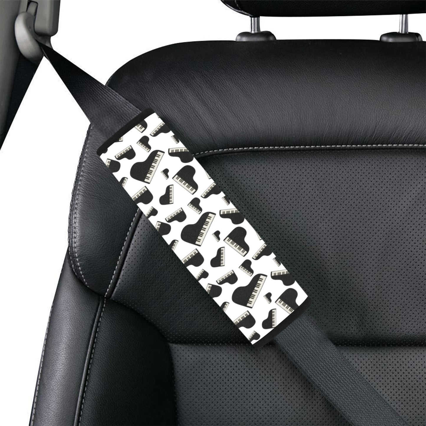 Piano Print Design LKS405 Car Seat Belt Cover