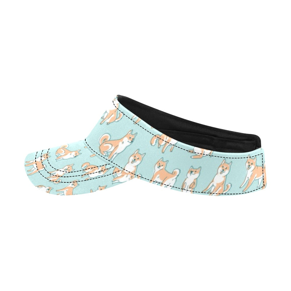 Shiba Inu Print Design LKS304 Unisex Sun Visor