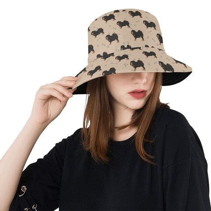 Tibetan Mastiffs Print Design LKS301 Unisex Bucket Hat