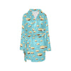 S_Mores Print Design LKS302 Women's Fleece Robe