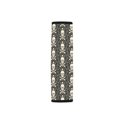 Skull King Print Design LKS307 Car Seat Belt Cover